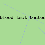 blood test testosterone